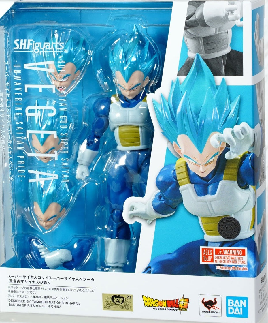 No.59 ベジータ 両腕からエネルギー！！ バンダイ SHフィギュアーツ ベジータ 揺るぎないサイヤ人の誇り