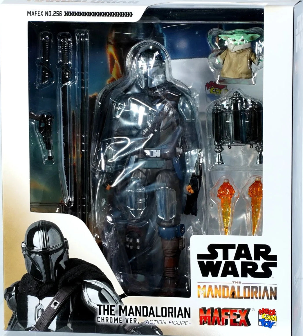 Medicom Mafex The Mandalorian Chrome Ver. [4530956472560] – Japan