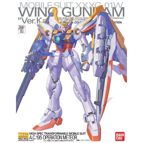 Bandai MG 1/100 Wing Gundam Ver.Ka [4573102628398] – Japan Plastic