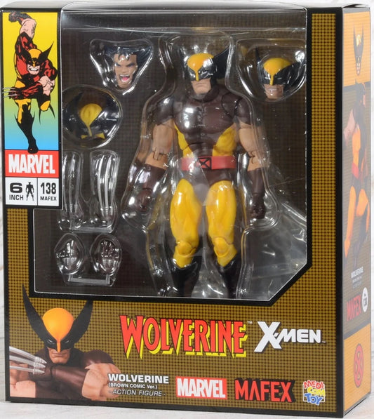 Medicom Mafex  Wolverine (Brown Comic Ver.) [4530956471389]