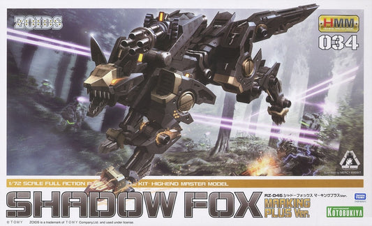 Kotobukiya Zoids 1/72 RZ-046 Shadow Fox Marking Plus Ver. [4934054050222]