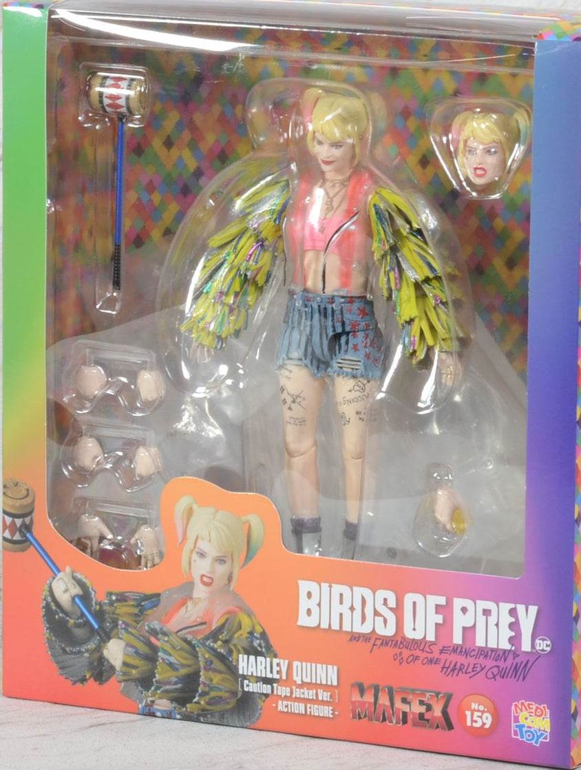 Medicom Mafex  Harley Quinn (Caution Tape Jacket Ver.) [4530956471594]