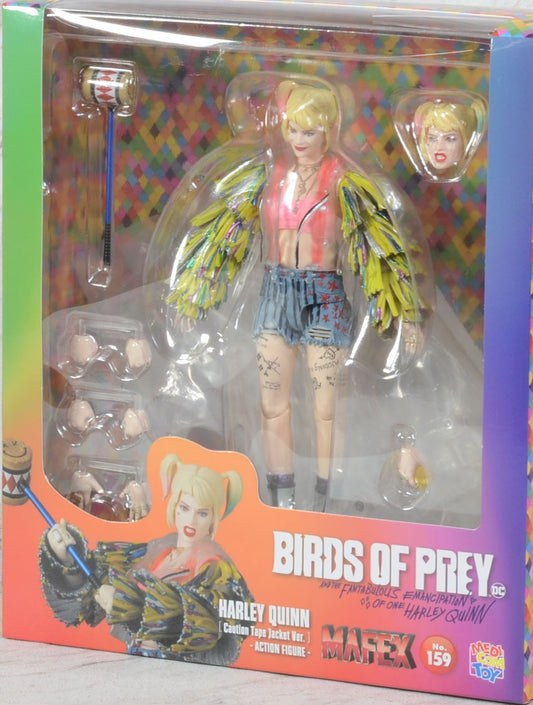 Medicom Mafex  Harley Quinn (Caution Tape Jacket Ver.) [4530956471594]