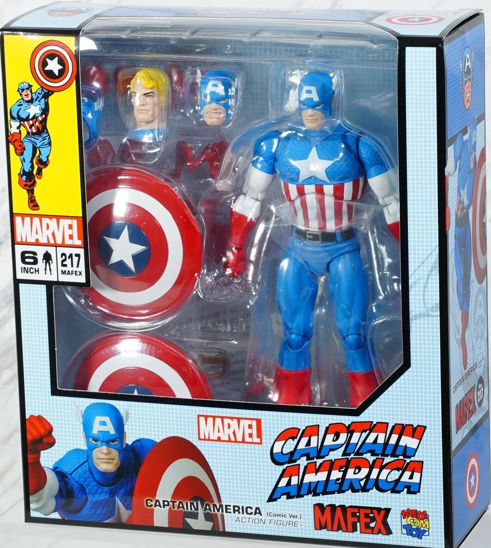 Medicom Mafex  Captain America (Comic Ver.) [4530956472171]