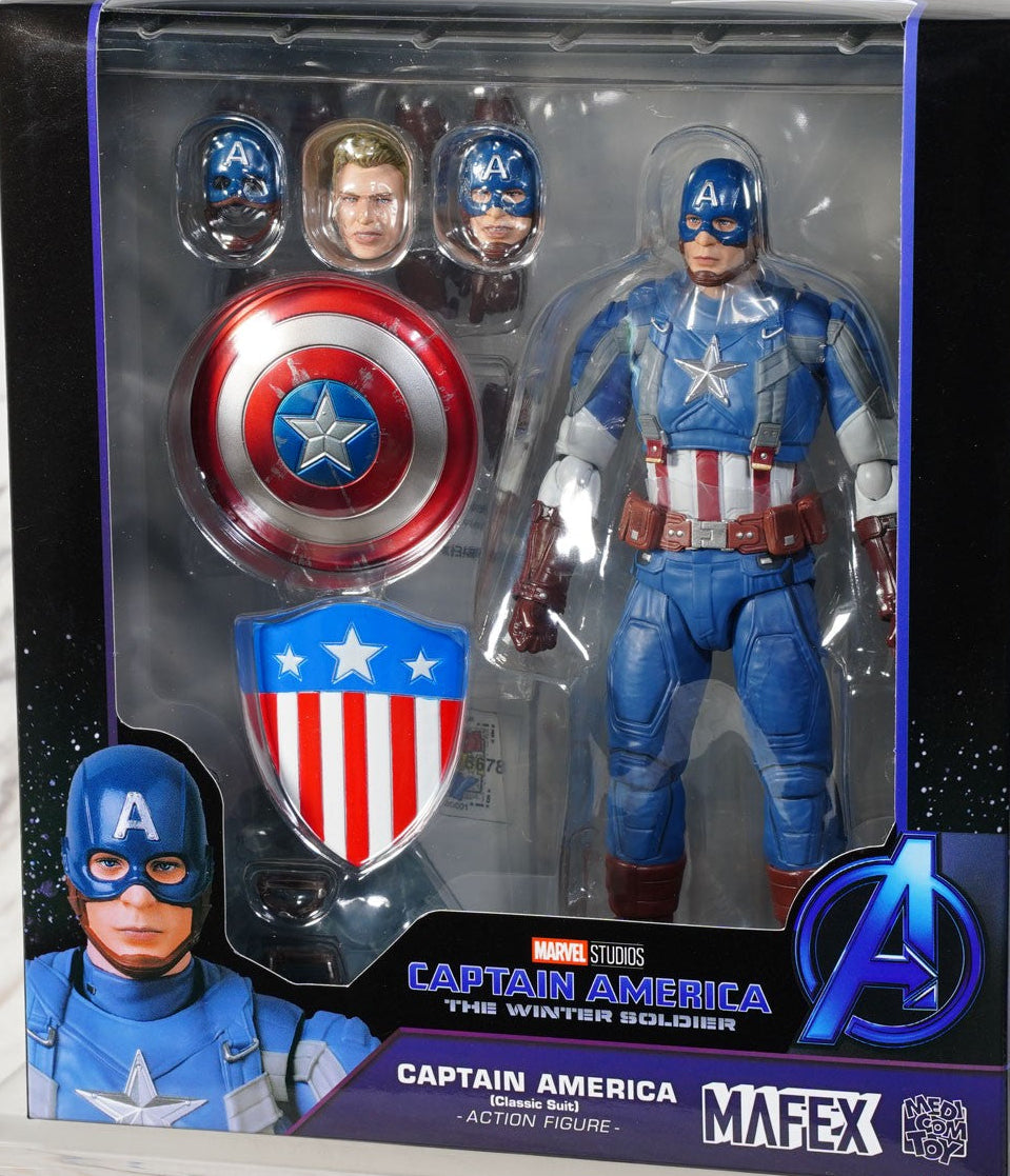 Medicom Mafex  Captain America The Winter Soldier (Classic Suit) [4530956472201]
