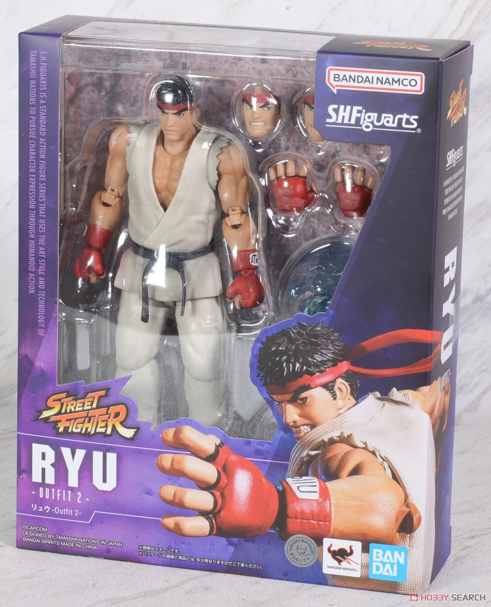 Bandai S.H.Figuarts  Street Fighter Ryu - Outfit 2- [4573102660428]