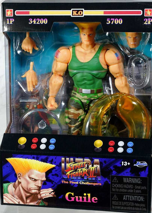 Jada Toys Street Fighter II Ultra The Final Challengers Guile [4562437981919] - Jada Toys