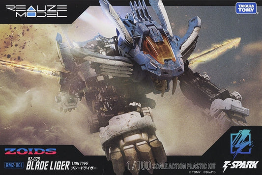 Takara Tomy Zoids 1/100 RZ-028 Blade Liger Lion Type [4904810918752]