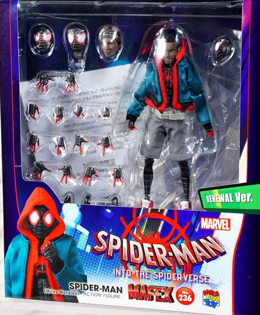 Medicom Mafex  Spider-man (Miles Morales) Renewal Ver. [4530956472362] - Medicom Toy