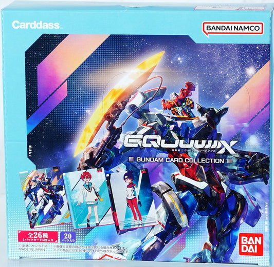 Bandai Gundam Card Collection  GQuuuuuuX Box (20 Packs) [4582769865107]