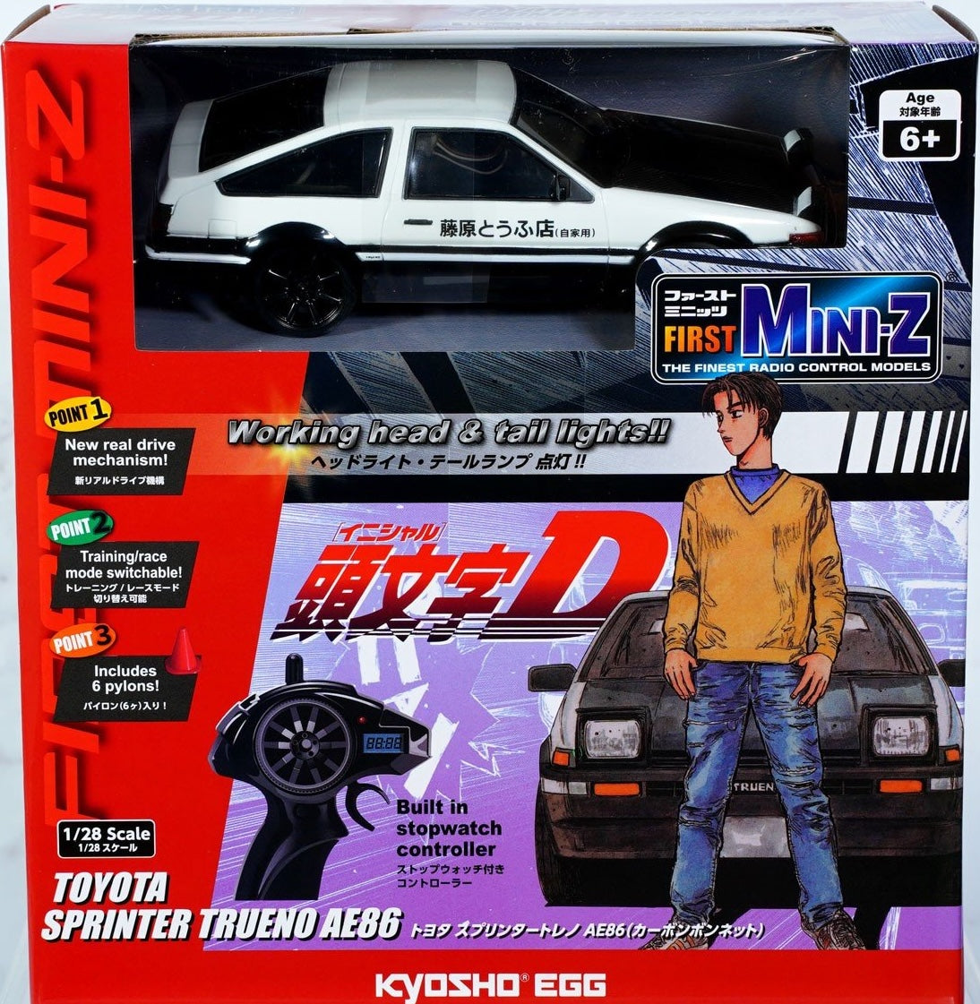 Kyosho Mini-Z Racer 1/28 Totyoa Sprinter Trueno AE86 [4548565490011]
