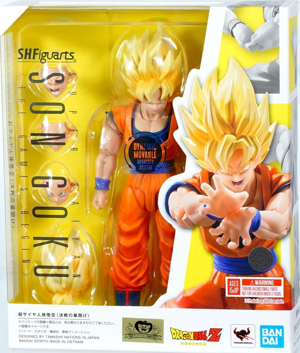 Bandai S.H.Figuarts  Super Saiyan Son Goku <The Games Begin> [4573102676122]