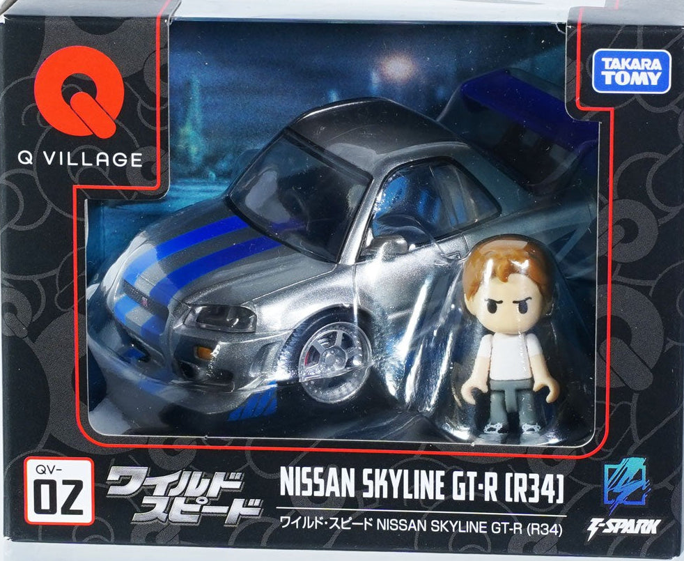 Takara Tomy Wild Speed  Nissan Skyline GT-R (R34) [4904810997290]