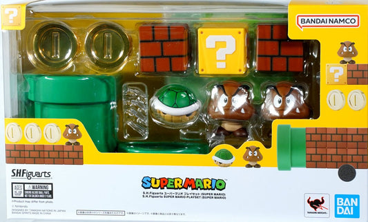Bandai S.H.Figuarts  Super Mario Playset (Super Mario) [4573102693075]