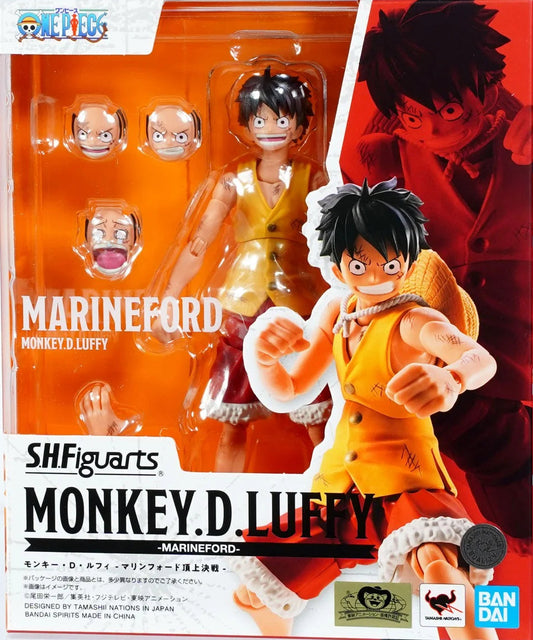 Bandai S.H.Figuarts  Monkey.D.Luffy -MarineFord- [4573102692979]