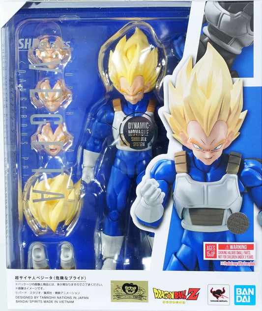 Bandai S.H.Figuarts  Super Saiyan Vegeta <Dangerous Pride> [4573102692917]