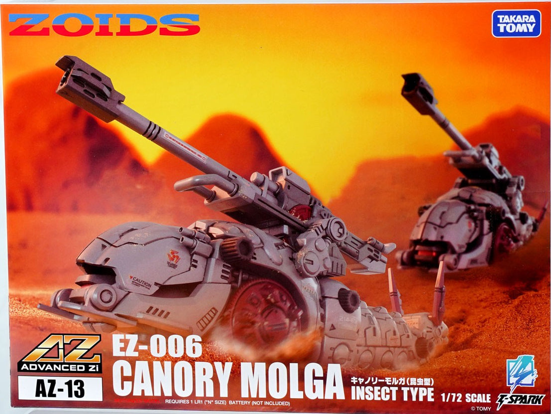 Takara Tomy Zoids 1/72 EZ-006 Canory Molga [4904810096849]