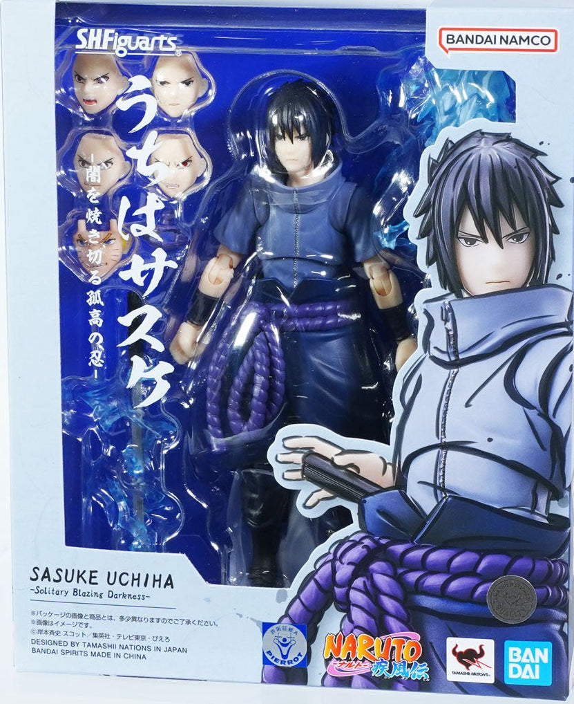 Bandai S.H.Figuarts  Sasuke Uchiha Solitary Blazing Darkness [4573102697912]