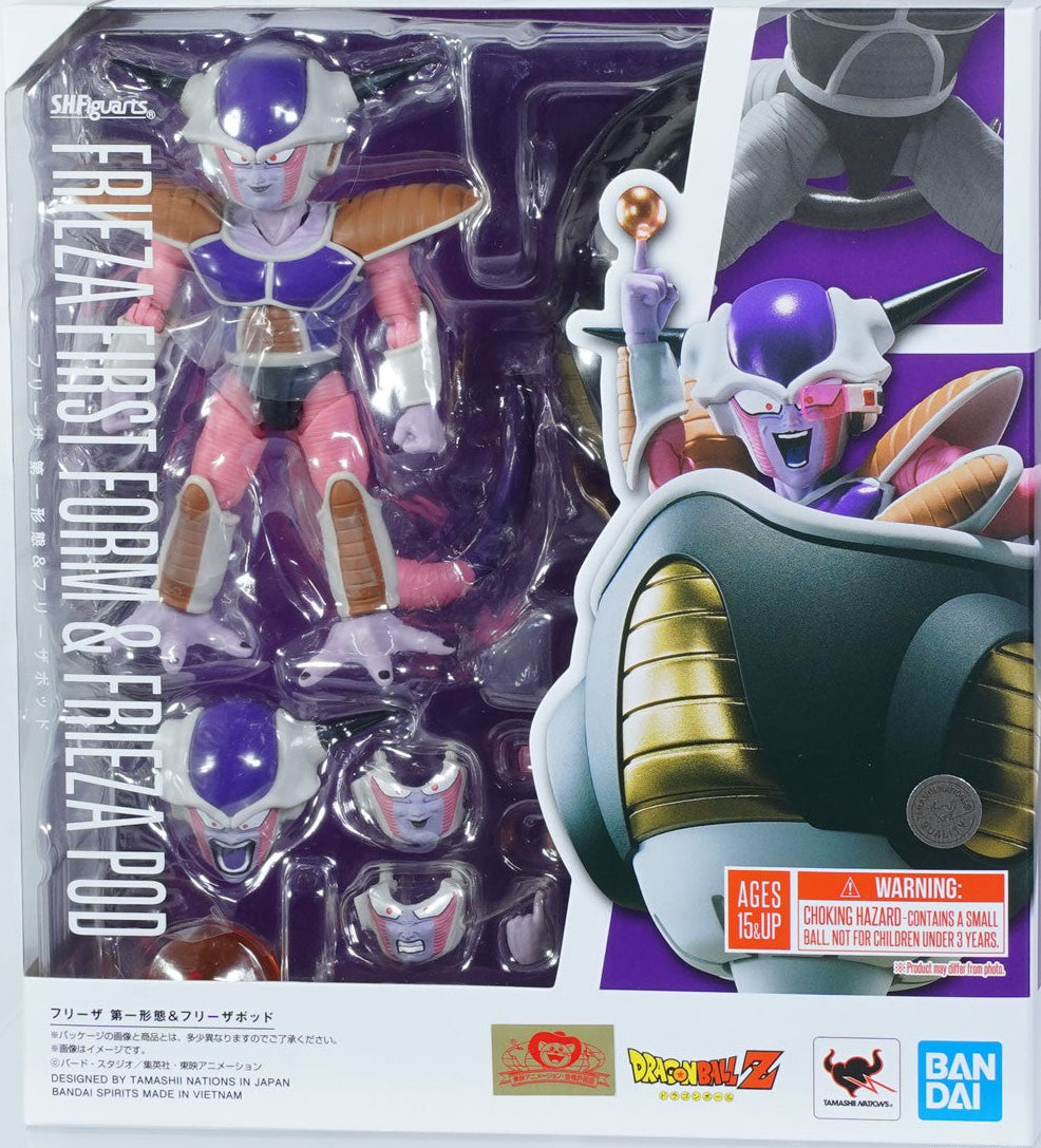 Bandai S.H.Figuarts Dragonball Z Frieza First Form & Frieza Pod [4573102698803]