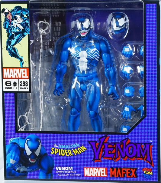 Medicom Mafex the Amazing Spider-man Venom (Comic Blue Ver.) [4530956472980]