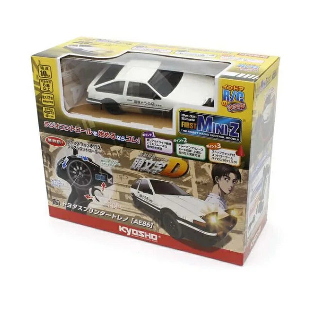 Kyosho First Mini-Z 1/28 Toyota Sprinter Trueno AE86 [4548565481842]