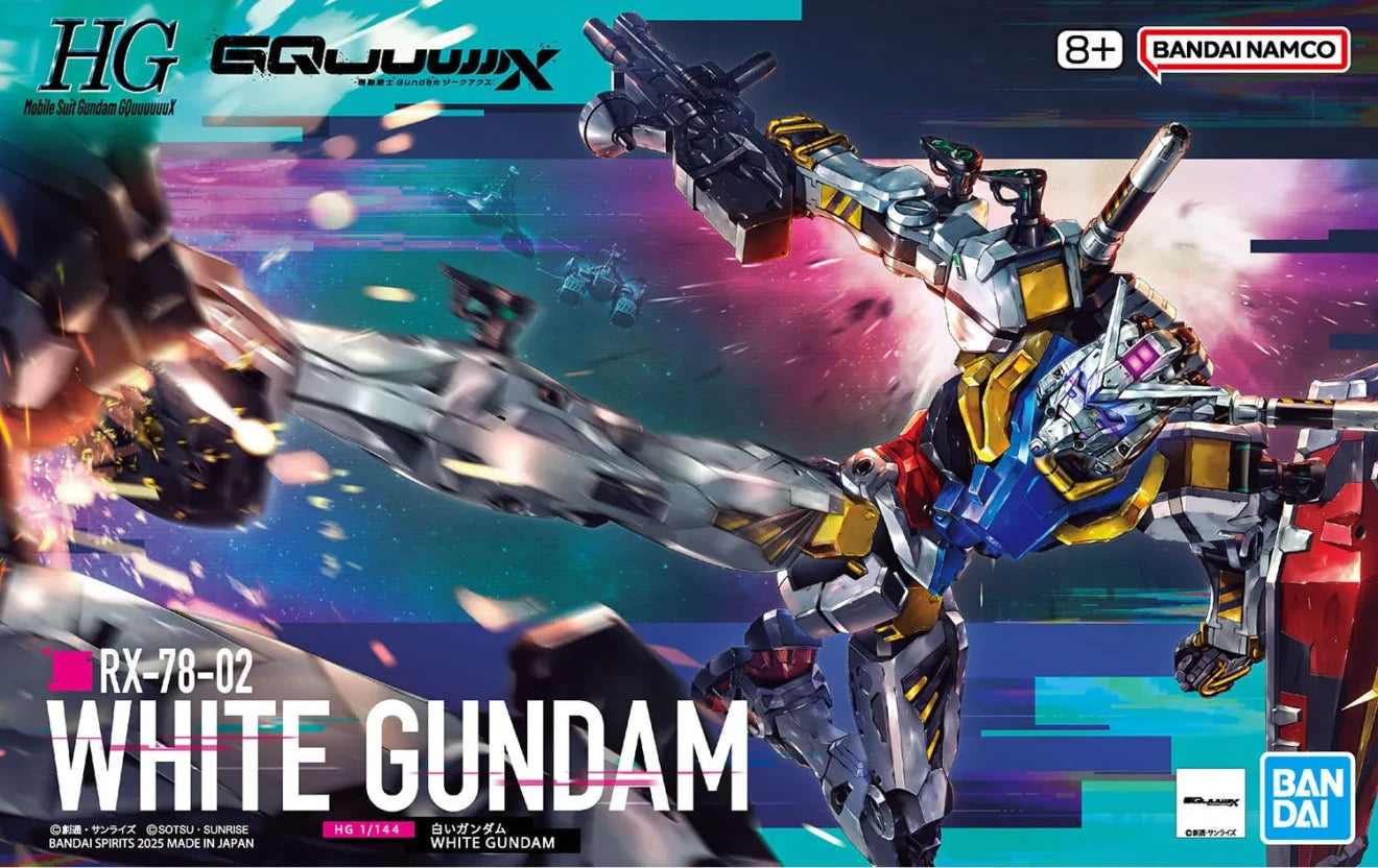 Bandai HG 1/144 RX-78-02 White Gundam [4573102691897]