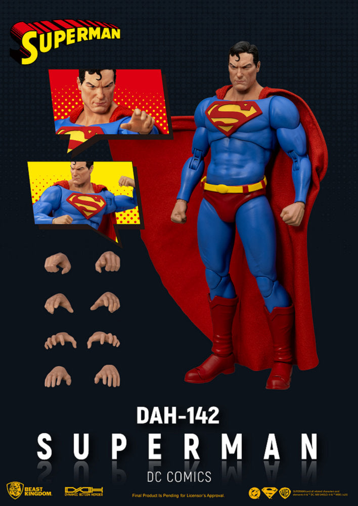 Beast Kingdom Dynamic Action Heroes 1/9 DAH-142 Superman [4570191988303]