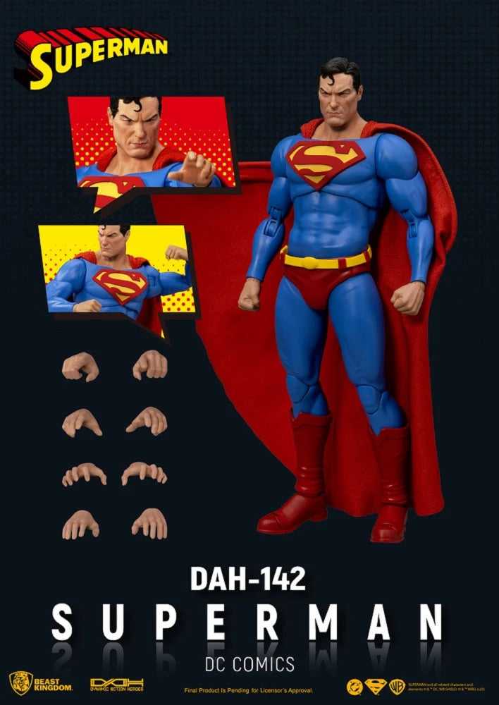 Beast Kingdom Dynamic Action Heroes 1/9 DAH-142 Superman [4570191988303] 71 Japan Plastic Online