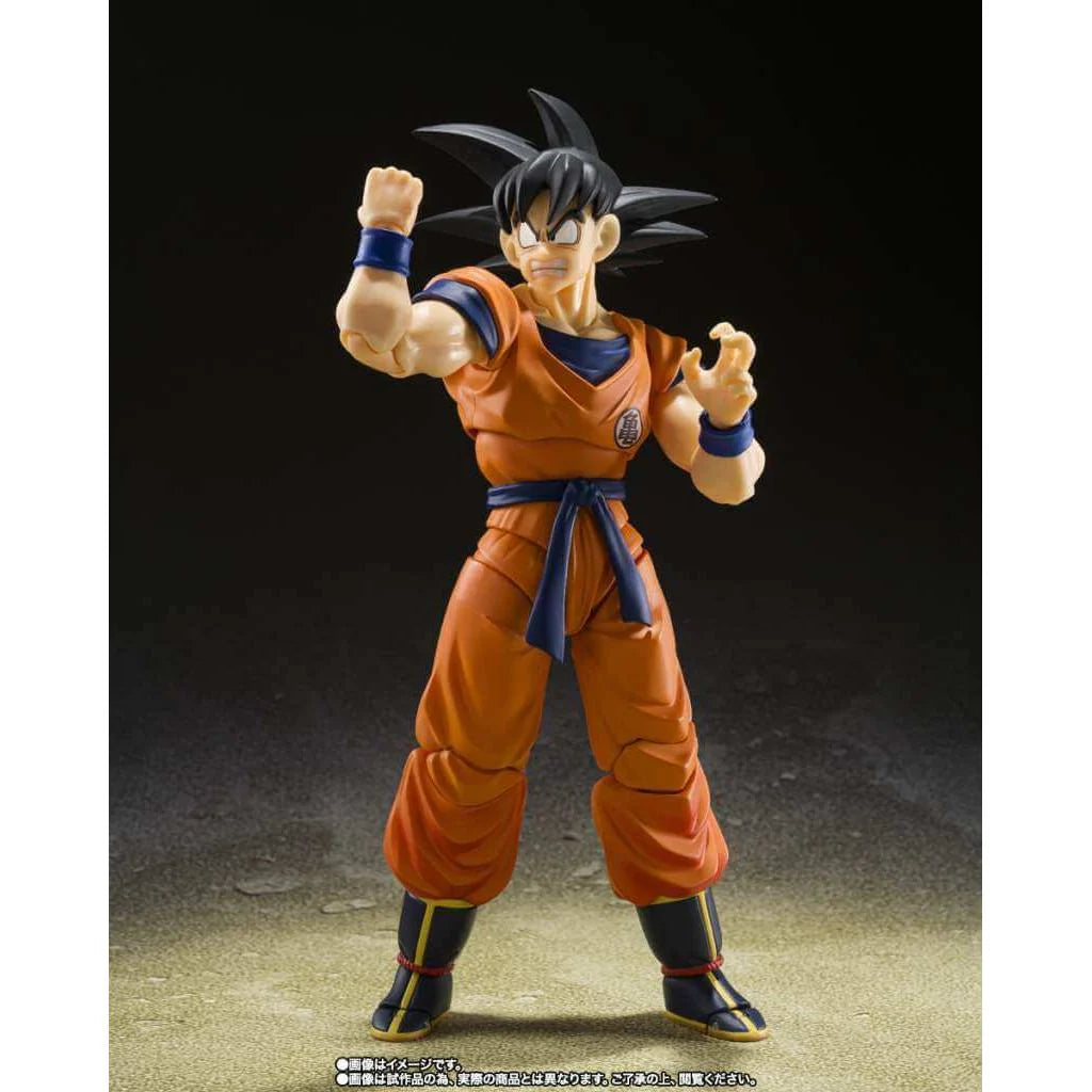 Bandai S.H.Figuarts Excl. Son Goku & Son Gohan -KID- & Kintoun [4573102692870]