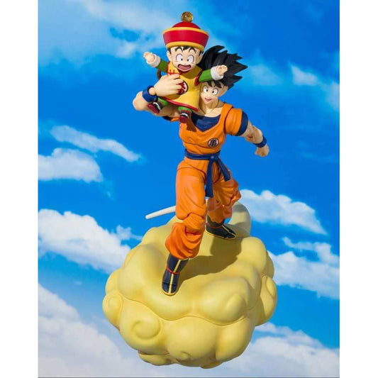 Bandai S.H.Figuarts Excl. Son Goku & Son Gohan -KID- & Kintoun [4573102692870]