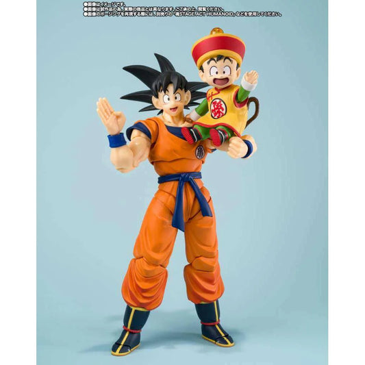 Bandai S.H.Figuarts Excl. Son Goku & Son Gohan -KID- & Kintoun [4573102692870]
