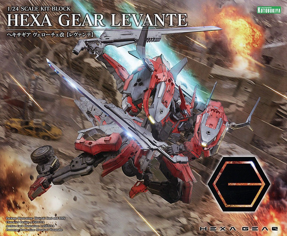 コトブキヤ ヘキサギア 1/24 レヴァンテ [4934054053636]