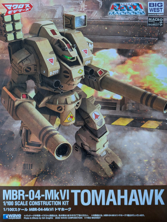 Wave Macross 1/100 MBR-04-MkVI Tomahawk [4943209190850]