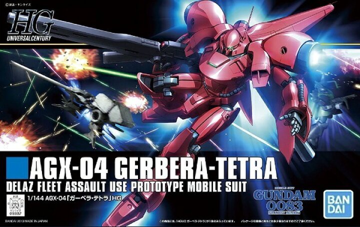Bandai HGUC 1/144 AGX-04 Gerbera-Tetra [4573102558862]