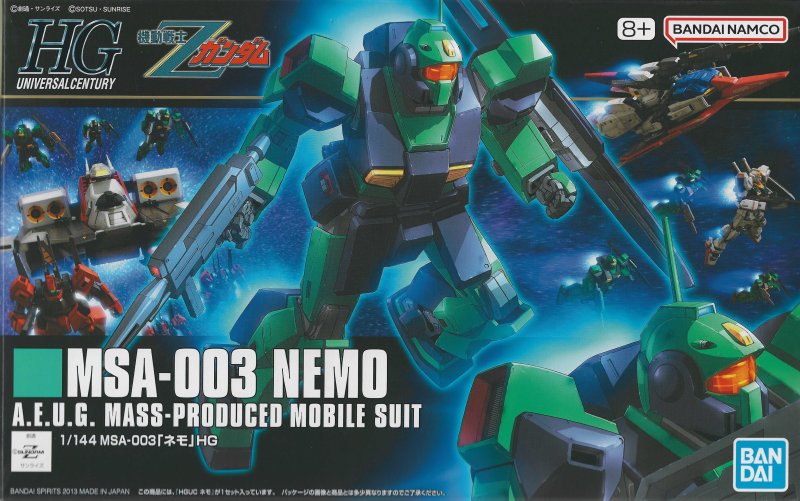 Bandai HG 1/144 MSA-003 Nemo [4573102568342]