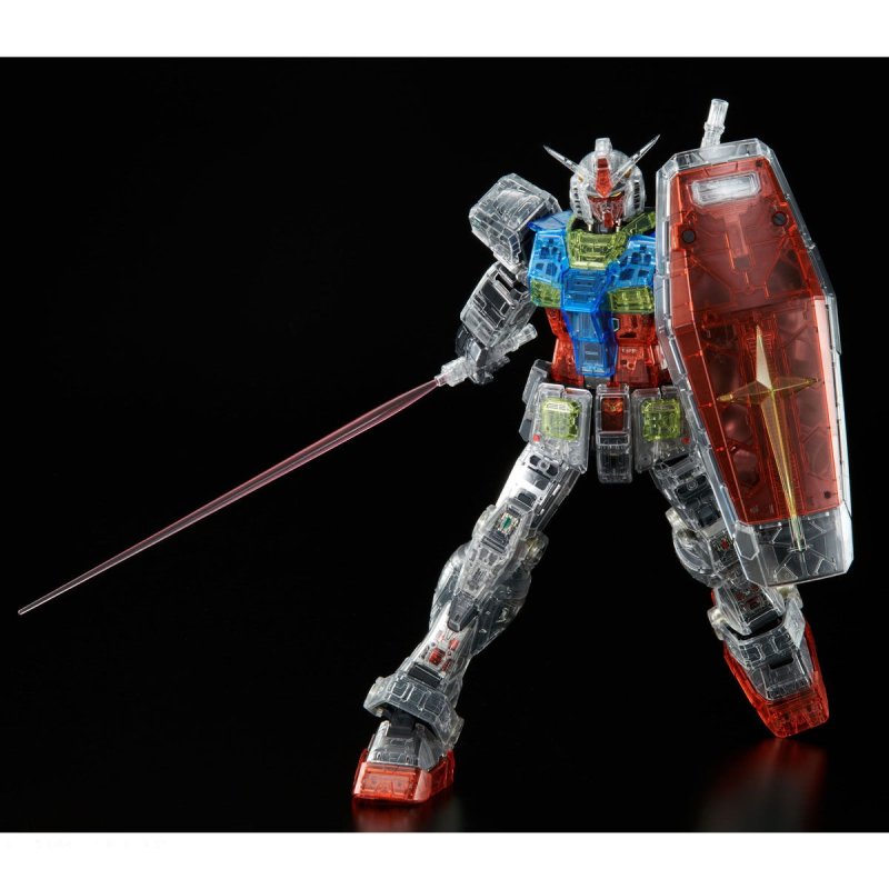 Premium Bandai PGU 1/60 Clear Color Body For RX-78-2 Gundam [4573102614063]