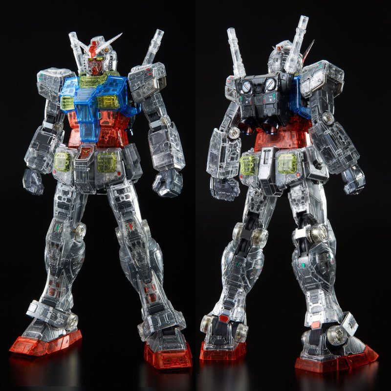 Premium Bandai PGU 1/60 Clear Color Body For RX-78-2 Gundam [4573102614063]