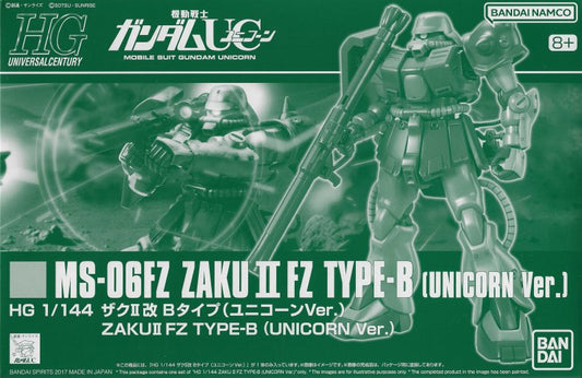 Premium Bandai HG 1/144 Zaku II FZ Type-B [Unicorn Ver.] [4573102669124]