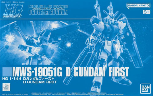 Premium Bandai HG 1/144 MWS-19051G D Gundam First [4573102672858]