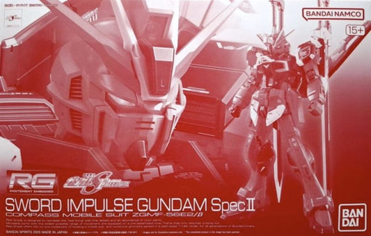 Premium Bandai RG 1/144 Sword Impulse Gundam SpecII ZGMF-56E2/β [4573102672919]