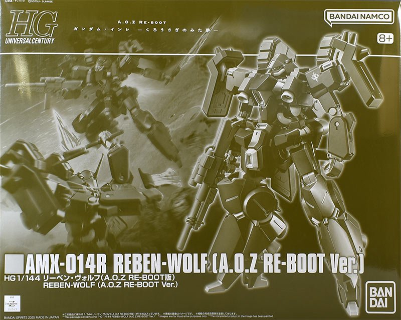Premium Bandai HG 1/144 AMX-014R Reben-Wolf [AOZ 重啟版] [4573102686022]
