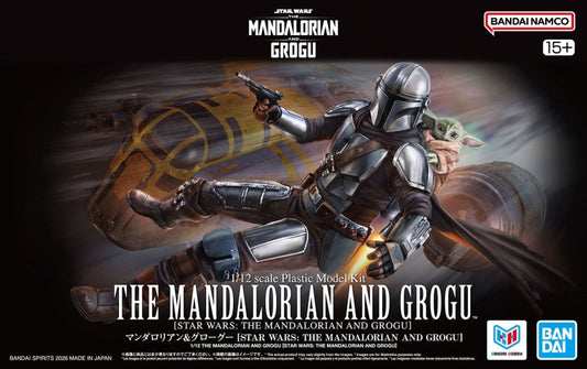 Bandai Star Wars 1/12 The Mandalorian and Grogu [4573102725387]