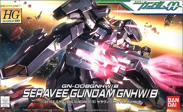 Bandai HG 1/144 Seravee Gundam GNHW/B [4573102587831] - Bandai