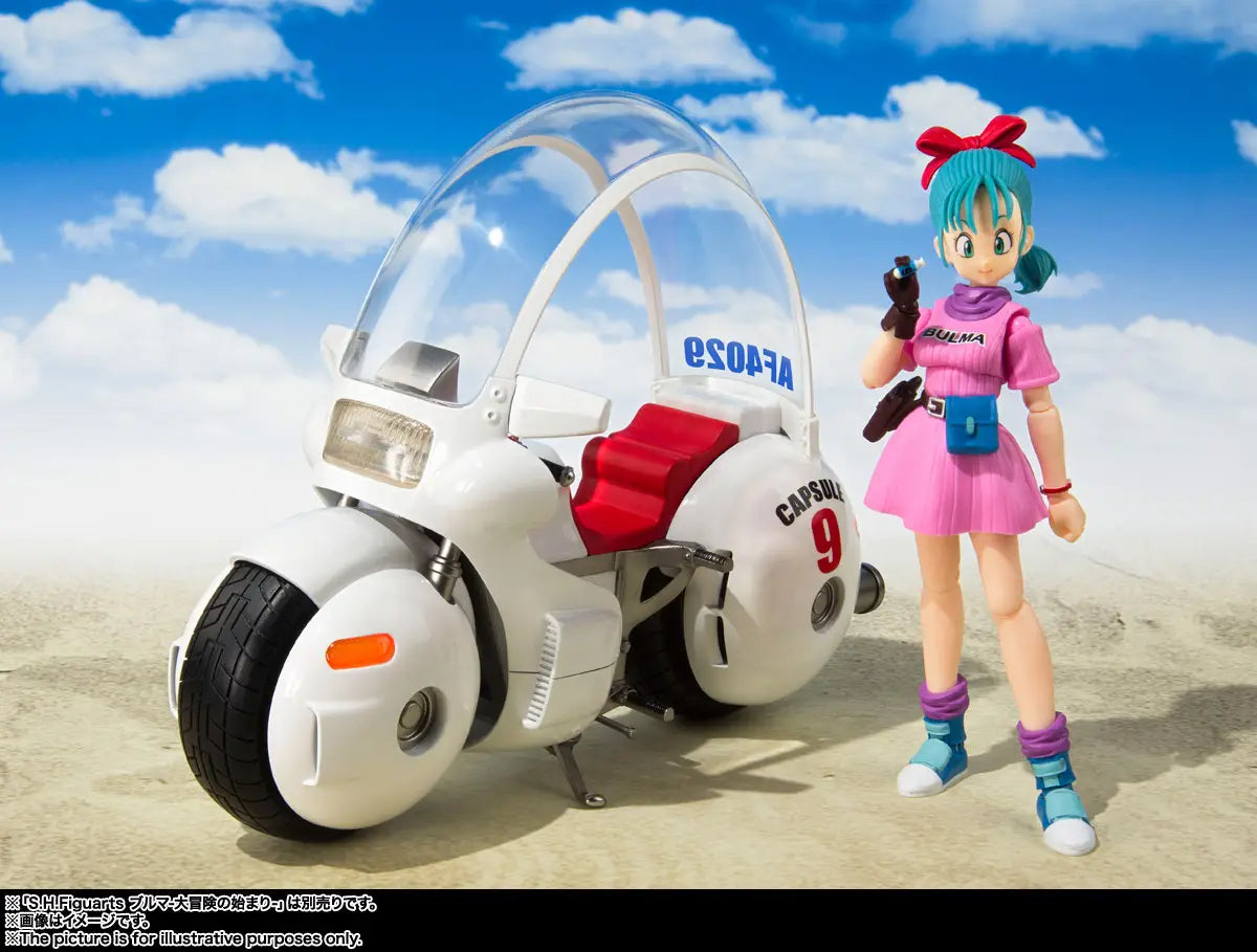 Bandai S.H.Figuarts  Bulma's Motorcycle Hoipoi Capsule No.9 [4573102664983]