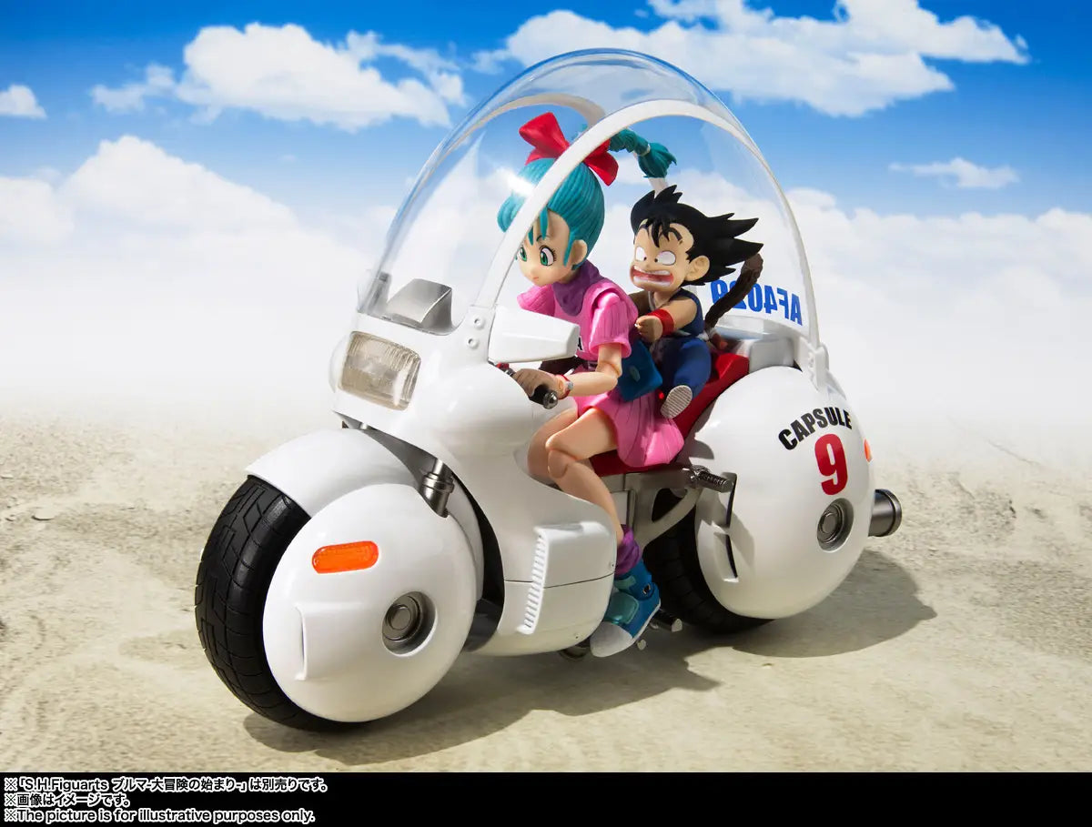Bandai S.H.Figuarts  Bulma's Motorcycle Hoipoi Capsule No.9 [4573102664983]