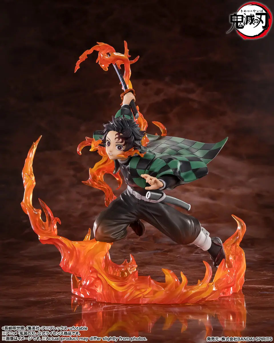Bandai Figuarts Zero  Tanjiro Kamado Rengoku Tsuba ver. [4573102676016]