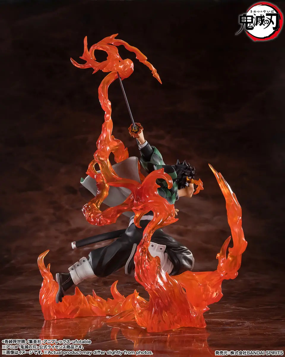 Bandai Figuarts Zero  Tanjiro Kamado Rengoku Tsuba ver. [4573102676016]