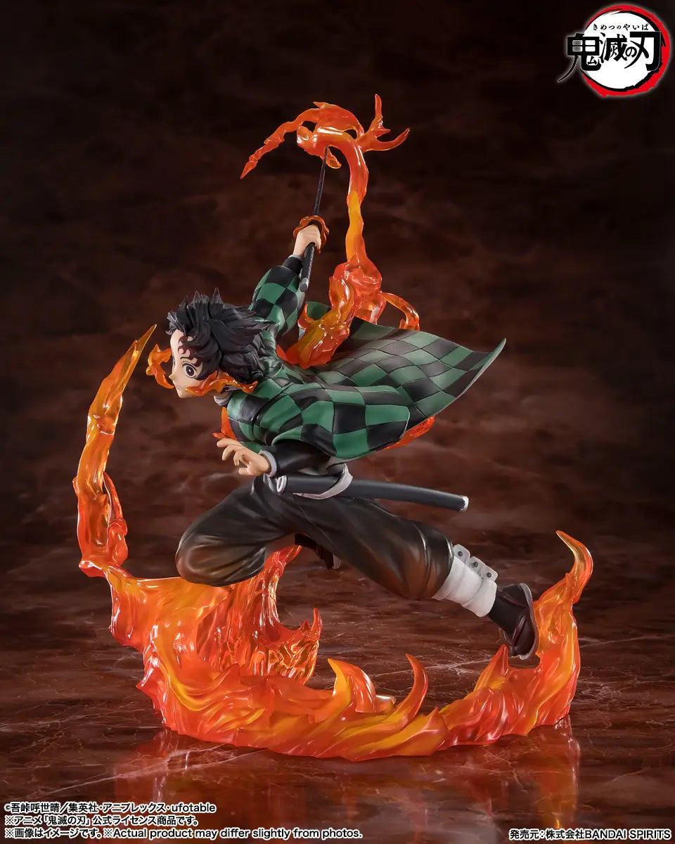 Bandai Figuarts Zero  Tanjiro Kamado Rengoku Tsuba ver. [4573102676016]
