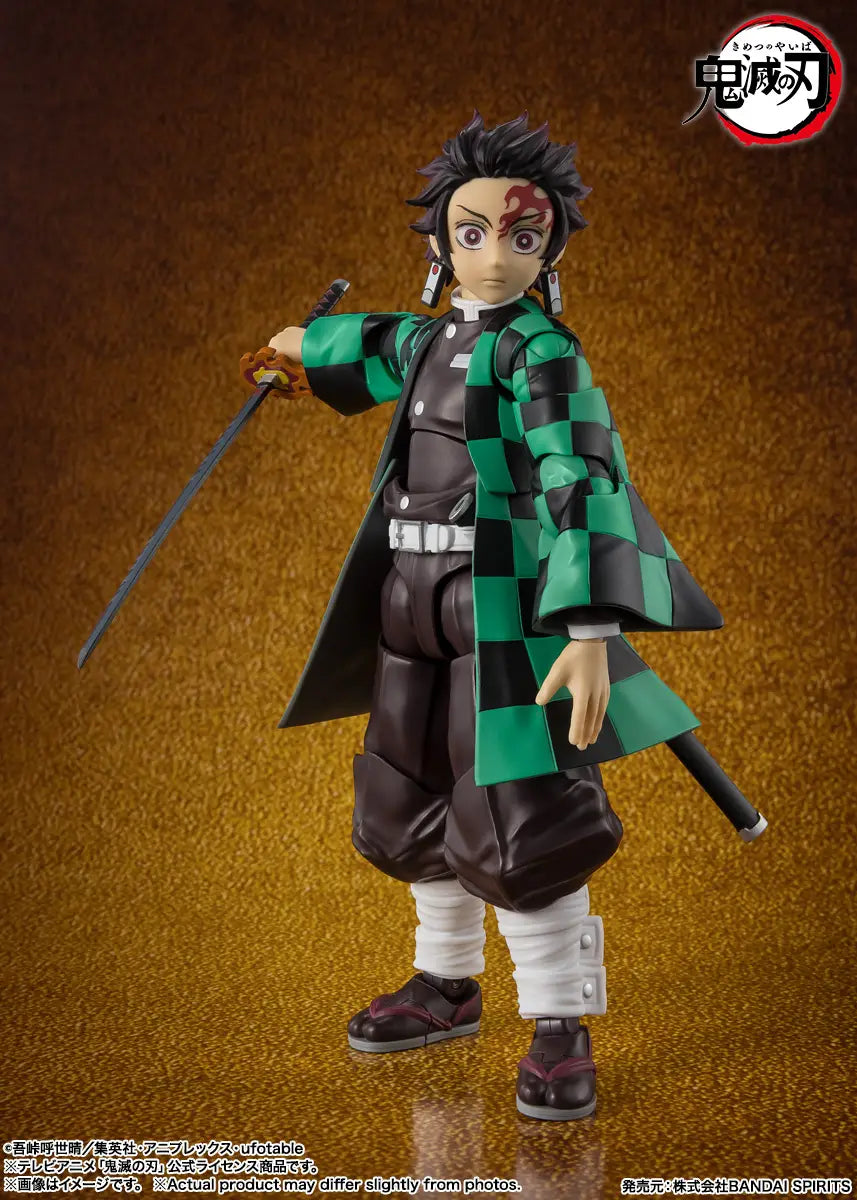 Bandai S.H.Figuarts  Tanjiro Kamndo Final Battle in Infiity Castle [4573102693341]