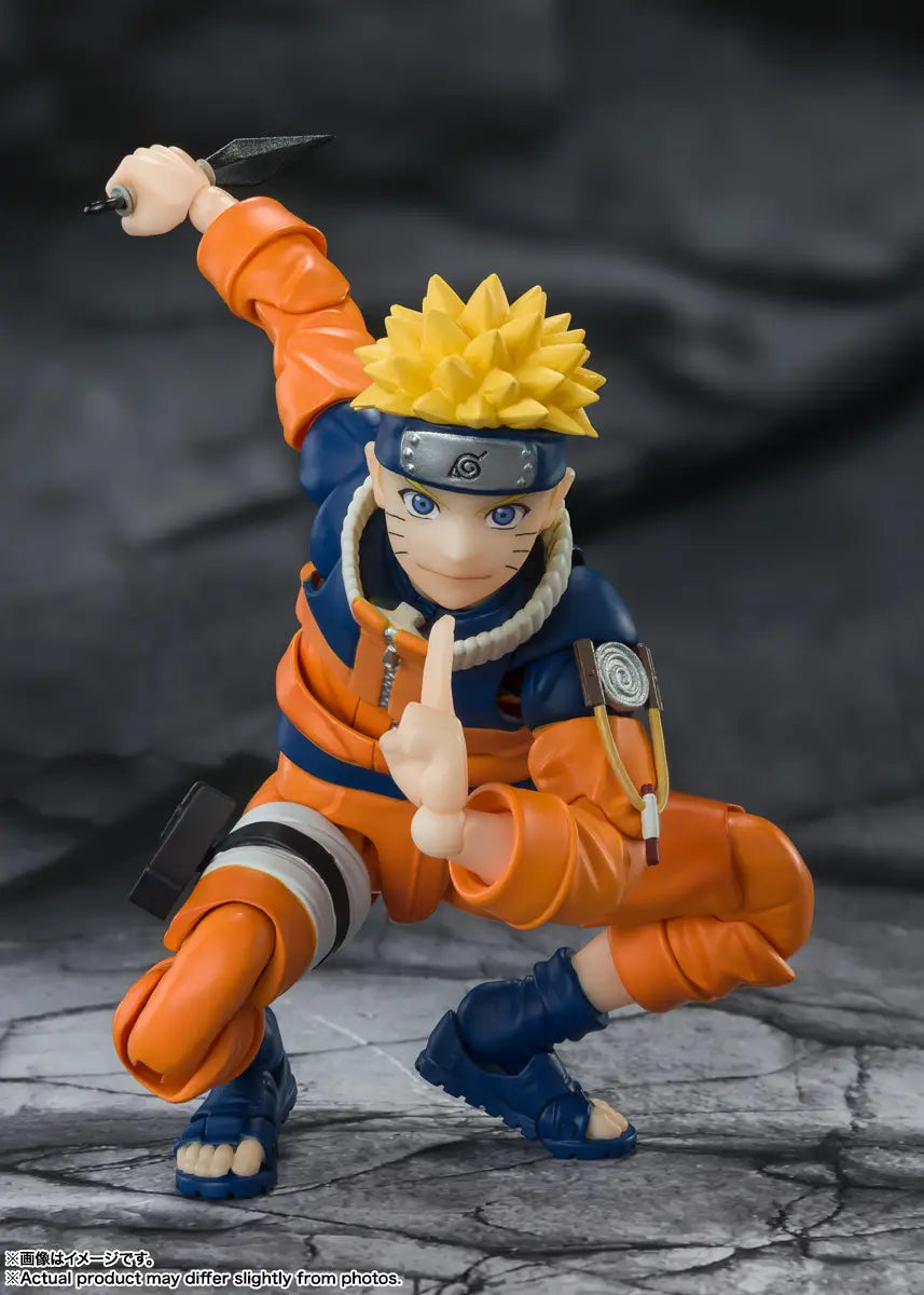 Bandai S.H.Figuarts  Naruto Uzumaki #1 Most Unpredictable Ninja [4573102721662]